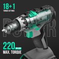 thumbnail image 2 of Taladro Inalámbrico LiTHELi 20V Mandril sin Llave 3/8" 18+1 Ajustes de Torque, 2 of 7