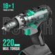 thumbnail image 2 of Taladro Inalámbrico LiTHELi 20V Mandril sin Llave 3/8" 18+1 Ajustes de Torque, 2 of 7