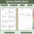 thumbnail image 4 of NIRMIRO 2026-2027 Academic Planner, July 2026 to June 2027 Weekly & Monthly Spiral Planner with Tree Cover, 5.7"x8.4", 12 Tabs, To-Do Lists & Notes for Teachers & Students, 4 of 7