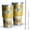 Yellow Dot Sunflower, variant on 30oz Yellow Dot Sunflower Bee Pattern Tumblers Stainless Steel Tumbler with Lid and Straw,Vacuum Insulated Double Wall Travel Tumbler Cups Mug with Cleaning Brush for Coffee,Tea