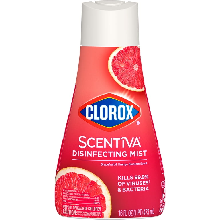 Clorox Scentiva Disinfecting Mist, Grapefruit and Orange Blossom
