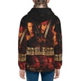 thumbnail image 4 of Pirates of the Caribbean Boys Girls Zip Up Hoodies Sweatshirts 3D Printed Pullover with Pockets, 4 of 8