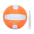 thumbnail image 2 of LED Glow In The Dark Volleyball, Rubber Heat  Light Up Volleyball  For Boys For Outdoor, 2 of 8