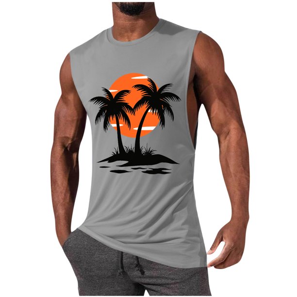 Camisetas de Algodón de Cuello Alto para Mujeres Pullover Deportivo de Alta Elasticidad sin Mangas, Cuello Redondo Tanque de Fitness para Entrenamientos Y Ocasional