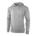 thumbnail image 2 of Ma Croix Mens Drop Shoulder Casual Pullover Lightweight Hoodie, 2 of 4