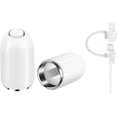thumbnail image 1 of Magnetic Replacement Caps for Apple Pencil 1st Generation (2 Pack) - with a Extra Silicone Cable Adapter Tether Stylus Protective Cover Caps for iPad Pencil(White), 1 of 7