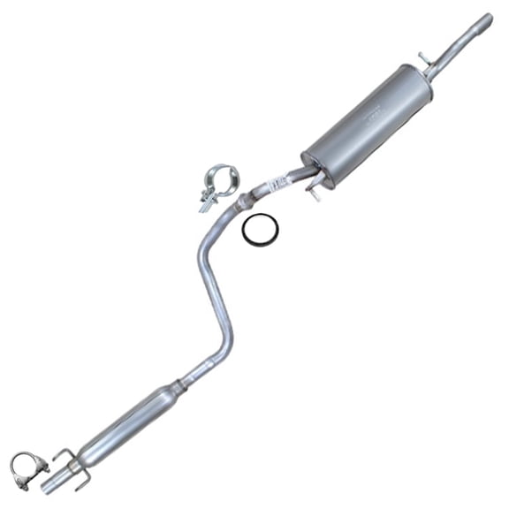Northeastern Exhaust Muffler & Resonator Kit Fits 2008-2012 Jeep Liberty 3.7L - Direct Fit | Stainless Steel | Includes Clamps