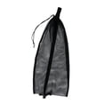 thumbnail image 5 of 5xDrawstring Mesh Bag Shoulder Strap for Scuba Diving Snorkel Equipment Black, 5 of 6