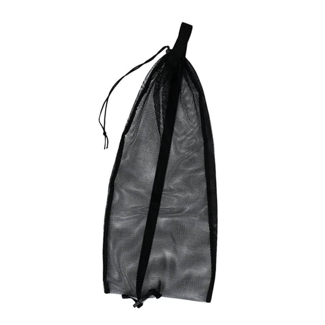 Mesh Shoulder Backpack for Scuba Diving Snorkel Boat Kayaking Black
