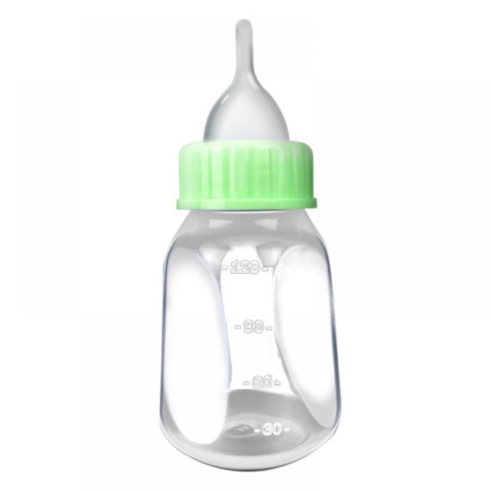 Kernelly 120ml/4oz Pet Nursing Bottle Kits for Newborn Kittens Hamster
