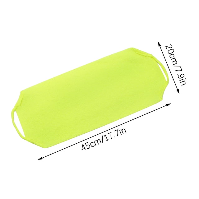 Rbaofujie Gommage Corporel Exfoliant 2 Pcs Serviette de Bain Extensible Givrée Gommage Dos
