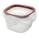 thumbnail image 3 of Recipiente Rubbermaid Lock-Its para almacenamiento de alimentos, 2 tazas, color rojo, 3 of 6