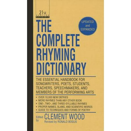 The Complete Rhyming Dictionary (Best Rhyming Dictionary For Rappers)