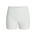 thumbnail image 5 of No Boundaries Faux Sueded Jersey Shorty Shorts, 3'' Inseam, Women's XXS-XXL, 5 of 5