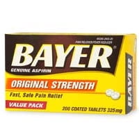 UPC 312843101203 product image for Bayer Aspirin Pain Reliever 325Mg - 200 Tablets | upcitemdb.com