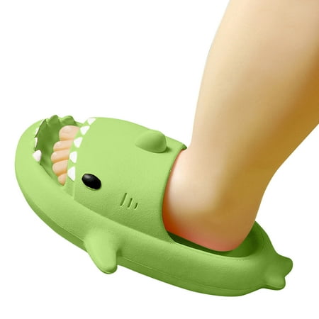 

Shark Slides For Kids Toddler Boys Girls Non Slip Novelty Open Toe Cute Shark Slippers Summer Lightweight Children Flat Slippers Kids Fuzzy Shoes Slippers for Girls Toddler Girls Winter Clothes Size 6