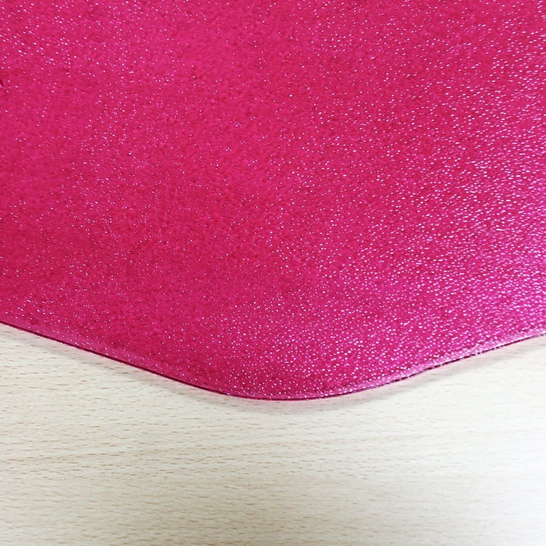 Pink gaming chair mat hot sale