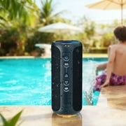 Ortizan Portable Bluetooth Speaker, 40W powerful sound and deep bass, IPX7 waterproof, 30 hours of playtime, TWS for 2 speakers pairing for home, outdoor and travel
