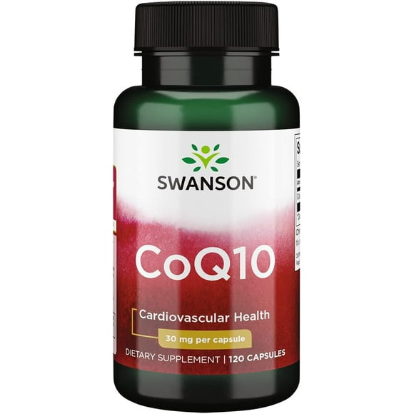 Swanson | CoQ10 30mg, 120 caps