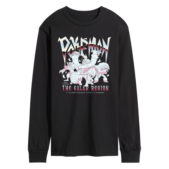 Pokémon - Pokémon Heavy Metal Men's Long Sleeve Graphic T-Shirt