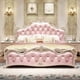 thumbnail image 2 of Queen Luxury Aesthetic Bed Under Storage King Size Salon Bedroom Twin Bed Modern Wood Leather Letto Matrimoniale Room Furniture My Lux Decor Round, 2 of 8
