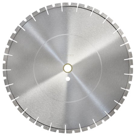14' Premium Concrete - 14'' x125'' x 1''-20mm Premium Masonry Diamond Blade Notched Segment Concrete