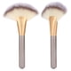 thumbnail image 2 of 2pcs ventilador forma cepillo maquillaje cara destacando maquillaje cepillos cepillo cosmético, 2 of 8