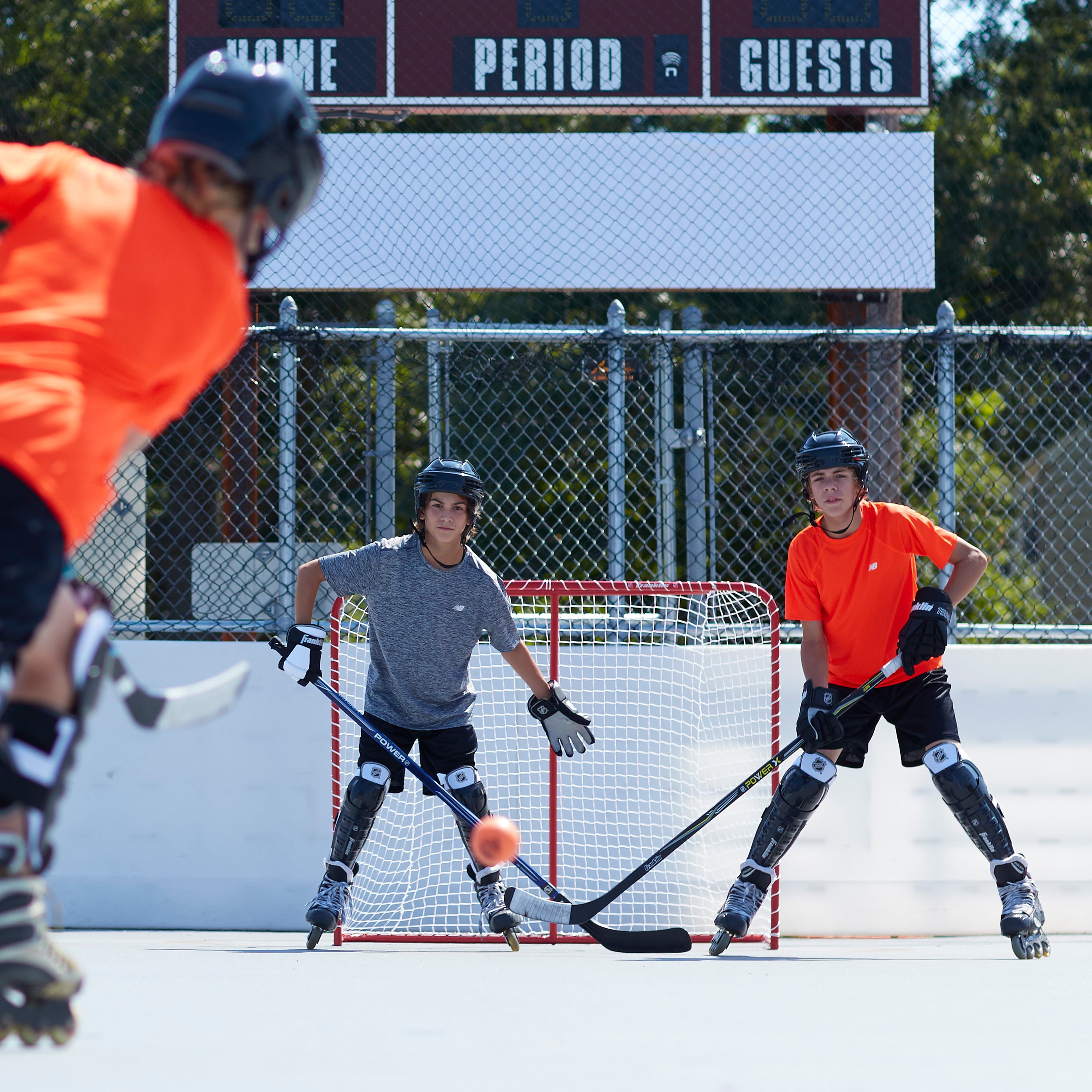 : Franklin Sports Street Hockey Sticks - Ambush Youth