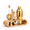 Gold-10-Pcs Martini Shaker, variant on 1cocktail Shaker Set Bartending Kit Stainless Steel Shakers 25oz Bar Kits For Bartender Mixing Barware Tool Sets Professional And
