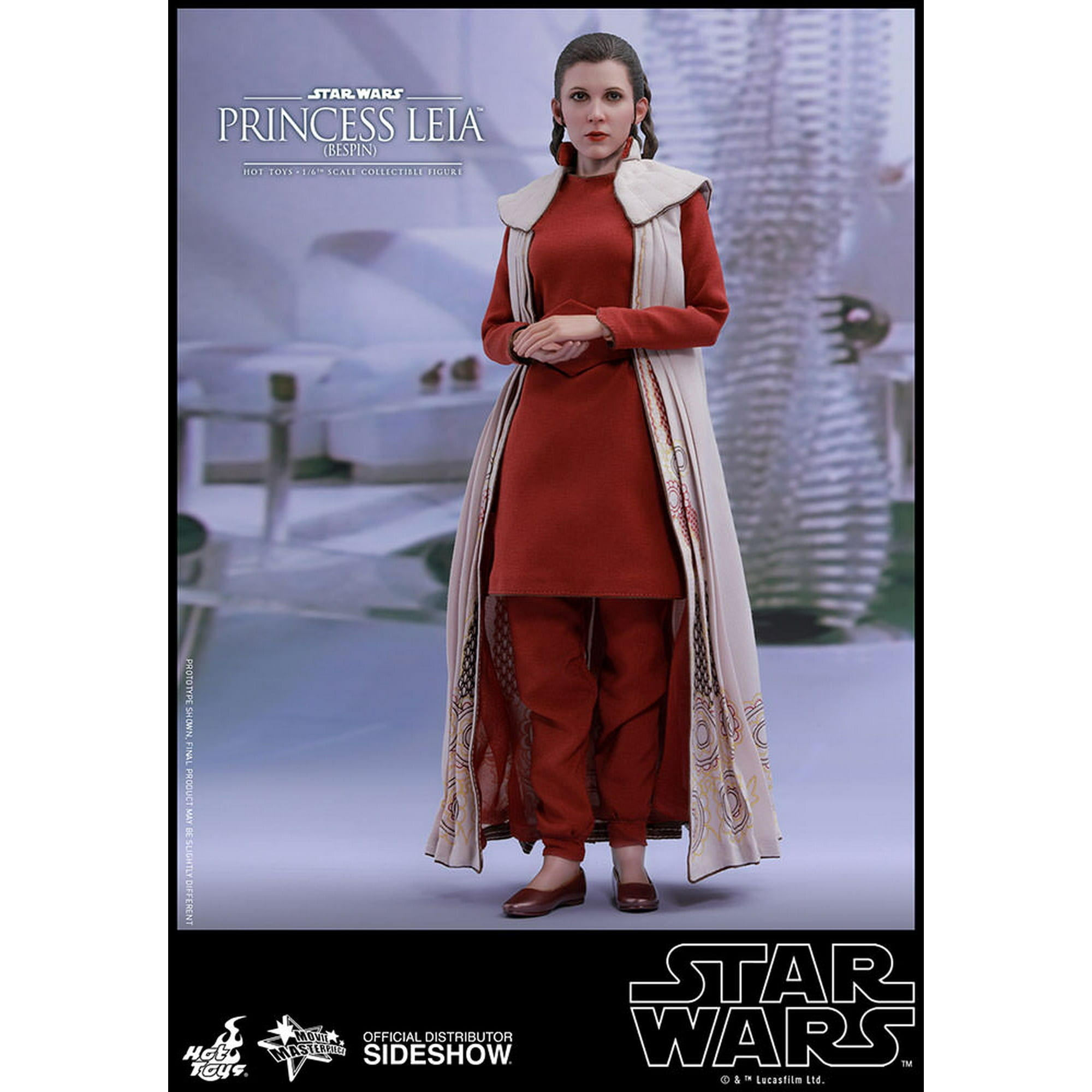 Star Wars The Empire Strikes Back 10 Inch Figure Movie Masterpiece 1 6 Scale Princess Leia Bespin Hot Toys 903740 Walmart Canada