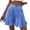 #03Royal Blue, variant on Shorts for Women Dressy Casual High Waist Ruffle Hem Wide Leg Short Loose Elegant Summer Vacation Shorts with Pocket Blue XL