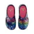 thumbnail image 2 of Anywear Journey Nurse Shoes Injected Molded EVA Slip-On Garden Shoes, Chef Shoes, 10, Rainbow Waves, 2 of 5