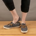 thumbnail image 5 of Women's Rayon from Bamboo Fiber No Show Thin with Thick Comfort Sole Socks - Size XL - Grey - 3 pairs, 5 of 6