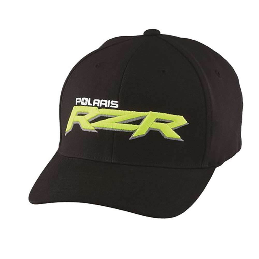 Polaris Black Lime Mens FlexFit RZR 