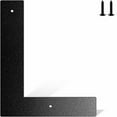 thumbnail image 2 of 6 Inch Metal House Number, Metal Letters, House Address Number, House Numbers for Outside, Mailbox Numbers for Outside, Black Modern Metal Numbers and Letters, 2 of 8