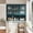 Dark Green MDF Glass Rubber Wood Cabinet, variant on Hakunofo Black Bathroom Wall Cabinet with Glass Doors, Towel Bar and Adjustable Shelves, Wall Mounted Storage Cabinet