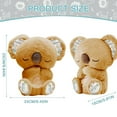 thumbnail image 2 of Breathing Koala Stuffed Animal for Anxiety Relief - Plush Koala Sleep Buddy with Sensory Music, Lights and Adjustable Rhythmic Breathing - Mush Sleepy Breathing Otter Clearance Sale, 2 of 9