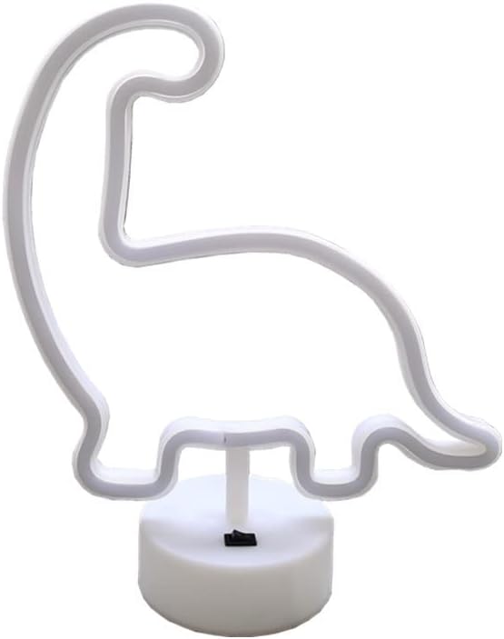 HuiyiNeon Light Base, Cactus Lights Neon Signs - Cactus Neon Light for Bedroom,Tabletop Decor - Battery/USB Powered Green LED Cactus Light