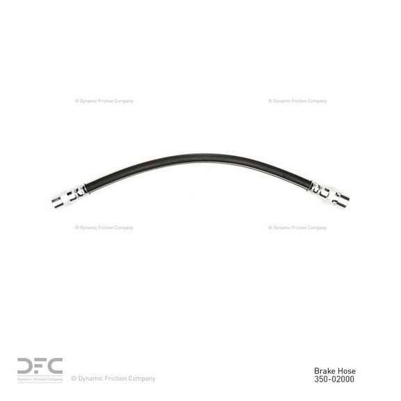 Front Dynamic Friction Company Brake Line Hose 350-02000 For 1965-1976 Porsche 912, 1965-1989 Porsche 911, 1970-1971 Porsche 914