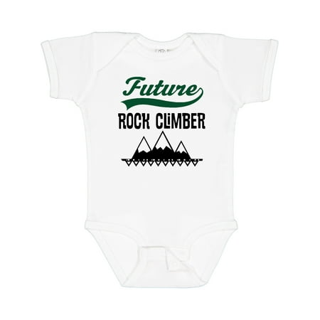 

Inktastic Rock Climbing Future Climber Boys or Girls Baby Bodysuit