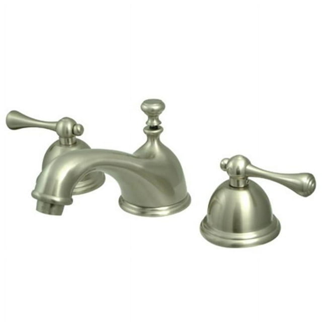 Kingston Brass KS3968BL 8 Inch -18 Inch Widespread Lavatory Faucet - Satin Nickel