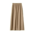 thumbnail image 3 of Women's A Line Skirt with Side Slit - Casual Summer Flowy Skirt - Pair with Tops for Daily & Parties, 3 of 3