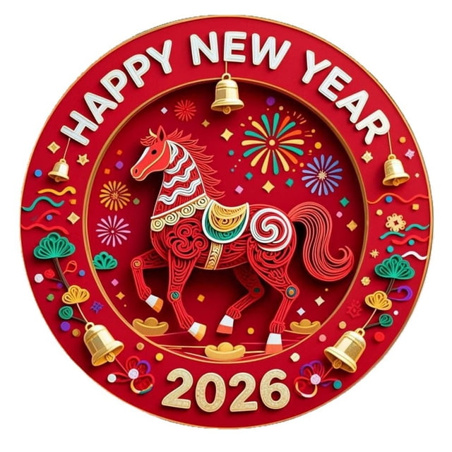Horse Round Acrylic Refrigerator Magnet Free Size Acrylic Material Decorative Magnet For Fridge Office Home