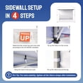 thumbnail image 4 of SunWall para toldo emergente 8x8 CROWN SHADES Plata, 4 of 8