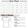 thumbnail image 3 of XuJwPNcy Women's Pajama Shirts Solid Basic Soft Sleepwear Round Neck Short Sleeve Pjs Sleep Tops Loungewear, 3 of 5