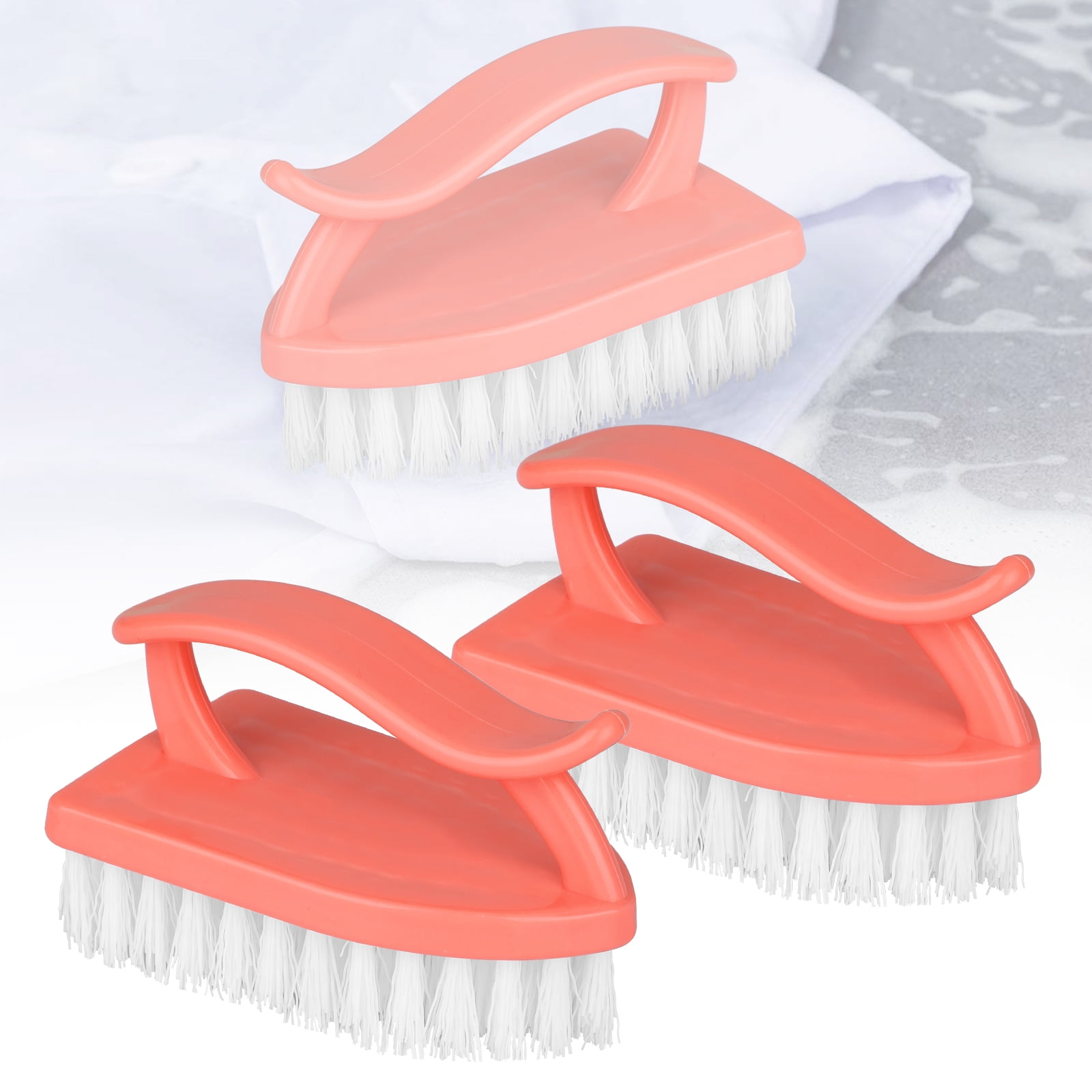 2PCS Plastic Laundry Brush, EEEkit Household Clothes Scrub Brush, Shoes