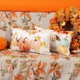 thumbnail image 4 of Fall Pumpkins Pillow Covers 12x20 Hello Fall Hello Pumpkins Farmhouse Autumn Thanksgiving Decor Lumbar Cushion Cases for Couch Home, 4 of 6