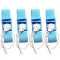 thumbnail image 1 of Componentes de la correa de muñeca de estimulación ajustable: 4 bucles de estimulación azules, 4 cables blancos, 1 of 5