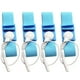 thumbnail image 1 of Componentes de la correa de muñeca de estimulación ajustable: 4 bucles de estimulación azules, 4 cables blancos, 1 of 5