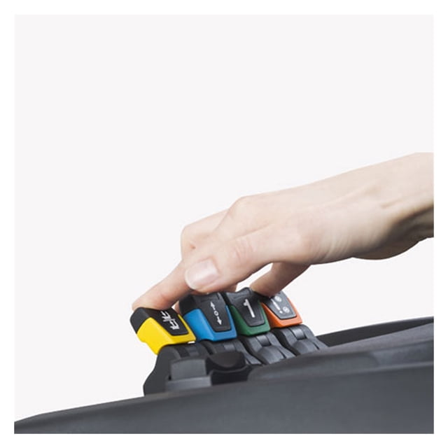SMC100 Series Industrial Remote Control R1 Spring Self-reset Front End Lock, Paddle Push Rod Armrest Box Thumb Hand